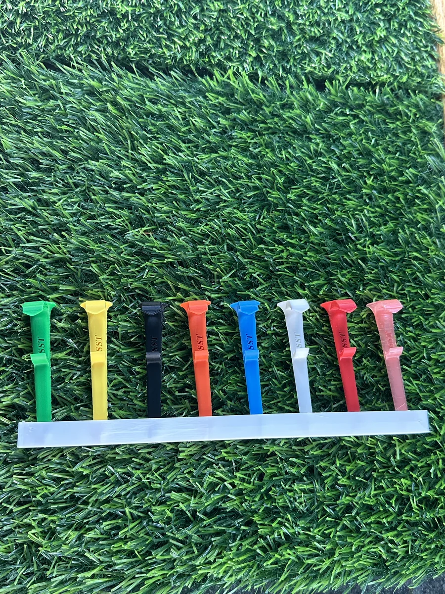 Real Shotgun Start Tee colors displayed together